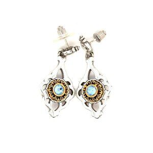 Brighton Reversible Topaz Dangle Earrings